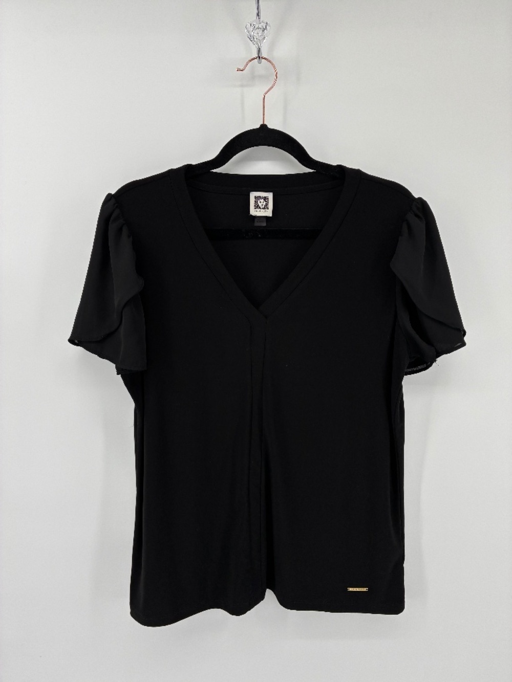 MASSIVE $10 SALE Anne Klein Black Blouse Tee